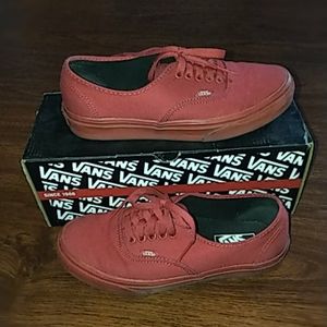 All red vans